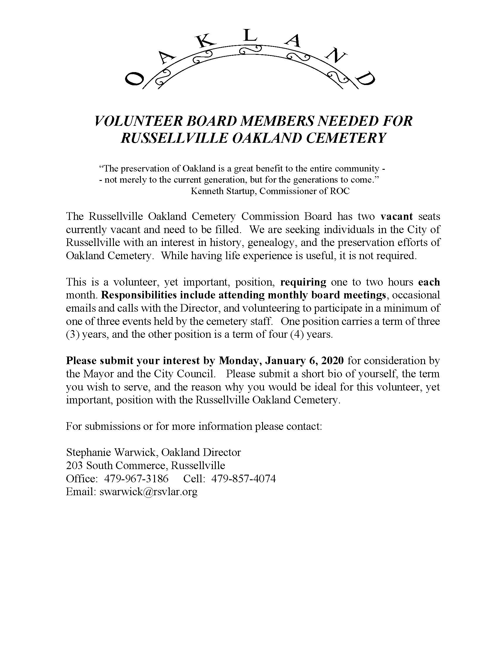 recruiting board members